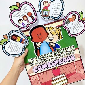 Luva Gigante "Nossos Combinados" - Apoio Visual