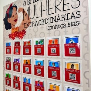 Mulheres Extraordinárias - Cartaz Interativo!