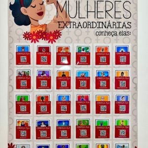 Mulheres Extraordinárias - Cartaz Interativo!