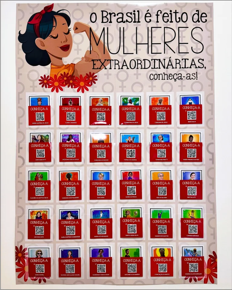 Cartaz Interativo Mulheres Extraordinárias do Brasil — foto 4