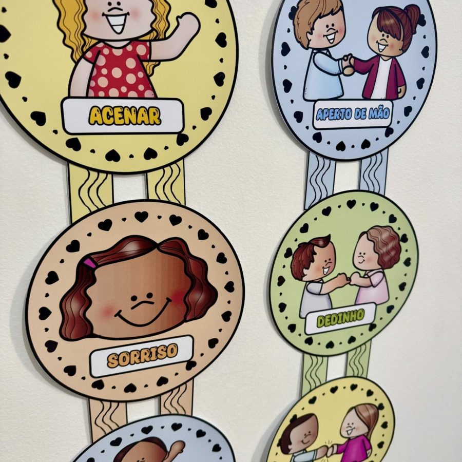 Nossos Cumprimentos - Apoio Visual - Pedagogia de Ideias Nossos Cumprimentos - Apoio Visual