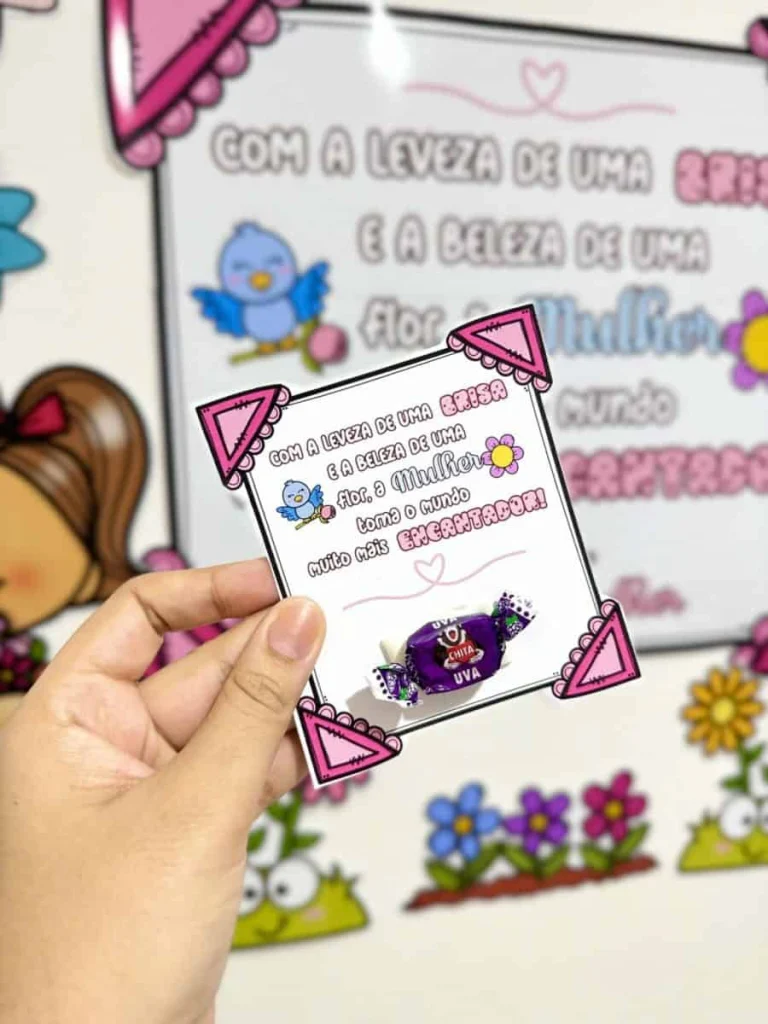 Painel e Lembrancinha Dia da Mulher — foto 10