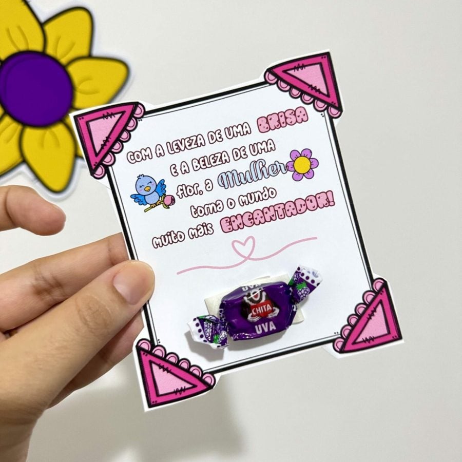 Painel e Lembrancinha Dia da Mulher - Dia Internacional da Mulher - Pedagogia de Ideias Painel e Lembrancinha Dia da Mulher - Dia Internacional da Mulher