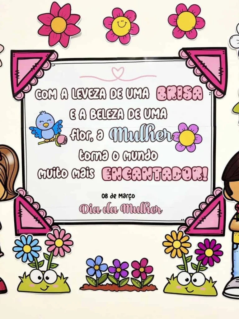 Painel e Lembrancinha Dia da Mulher — foto 4