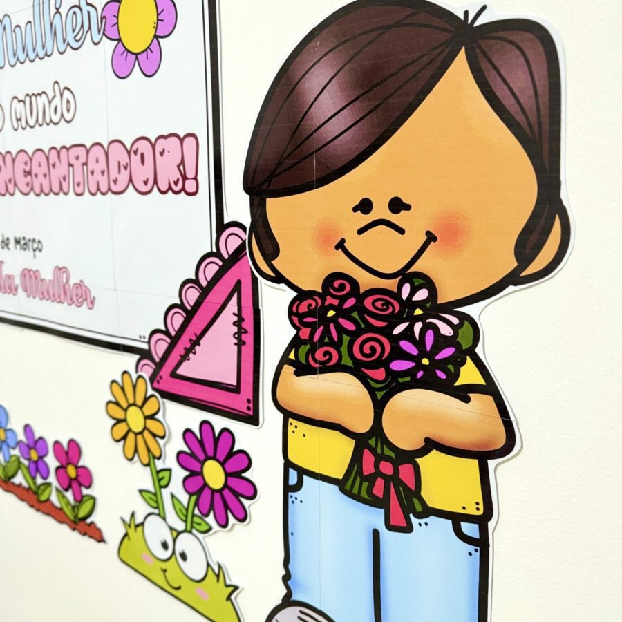 Painel e Lembrancinha Dia da Mulher - Dia Internacional da Mulher - Pedagogia de Ideias Painel e Lembrancinha Dia da Mulher - Dia Internacional da Mulher