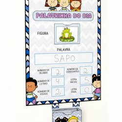Palavrinha do Dia - Alfabetização