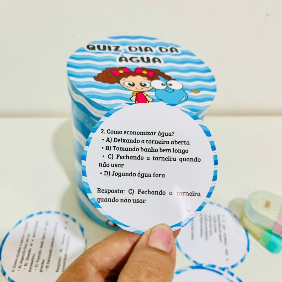 Quiz "Dia da Água" - Dia da Água - Pedagogia de Ideias Quiz "Dia da Água" - Dia da Água