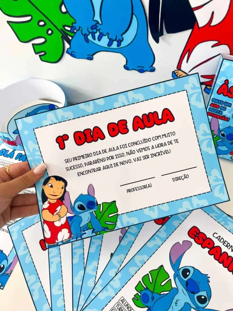 Kit Volta às Aulas Lilo e Stitch — foto 6