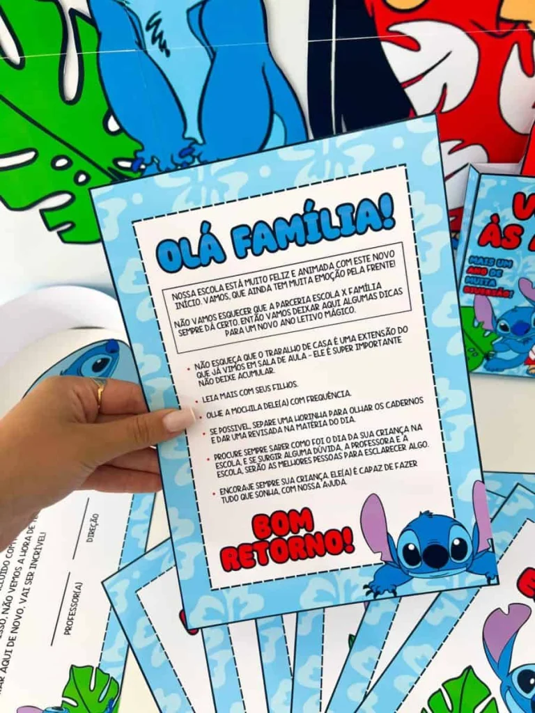 Kit Volta às Aulas Lilo e Stitch — foto 5