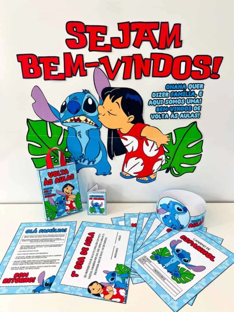 Kit Volta às Aulas Lilo e Stitch — foto 2