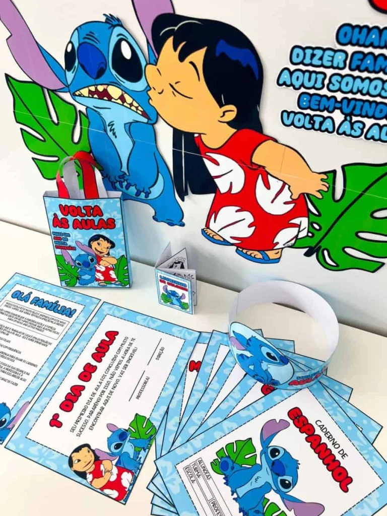 Kit Volta às Aulas Lilo e Stitch — foto 12