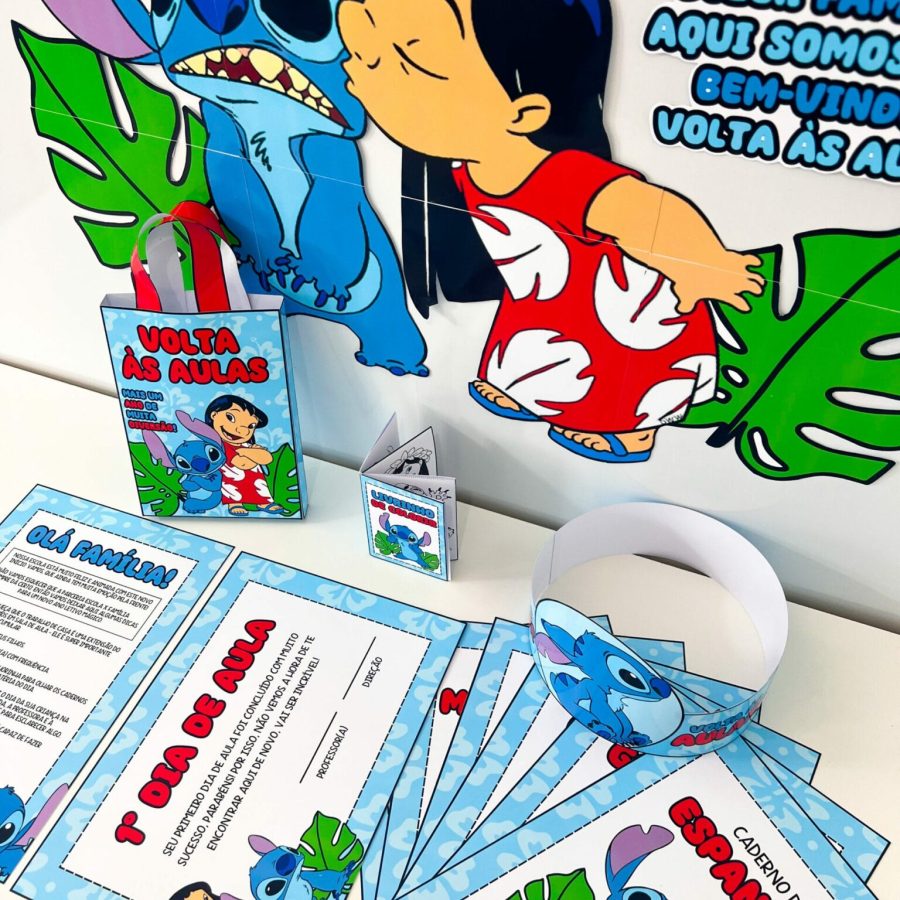 Volta às Aulas - Lilo & Stitch - Volta às Aulas - Pedagogia de Ideias Volta às Aulas - Lilo & Stitch - Volta às Aulas