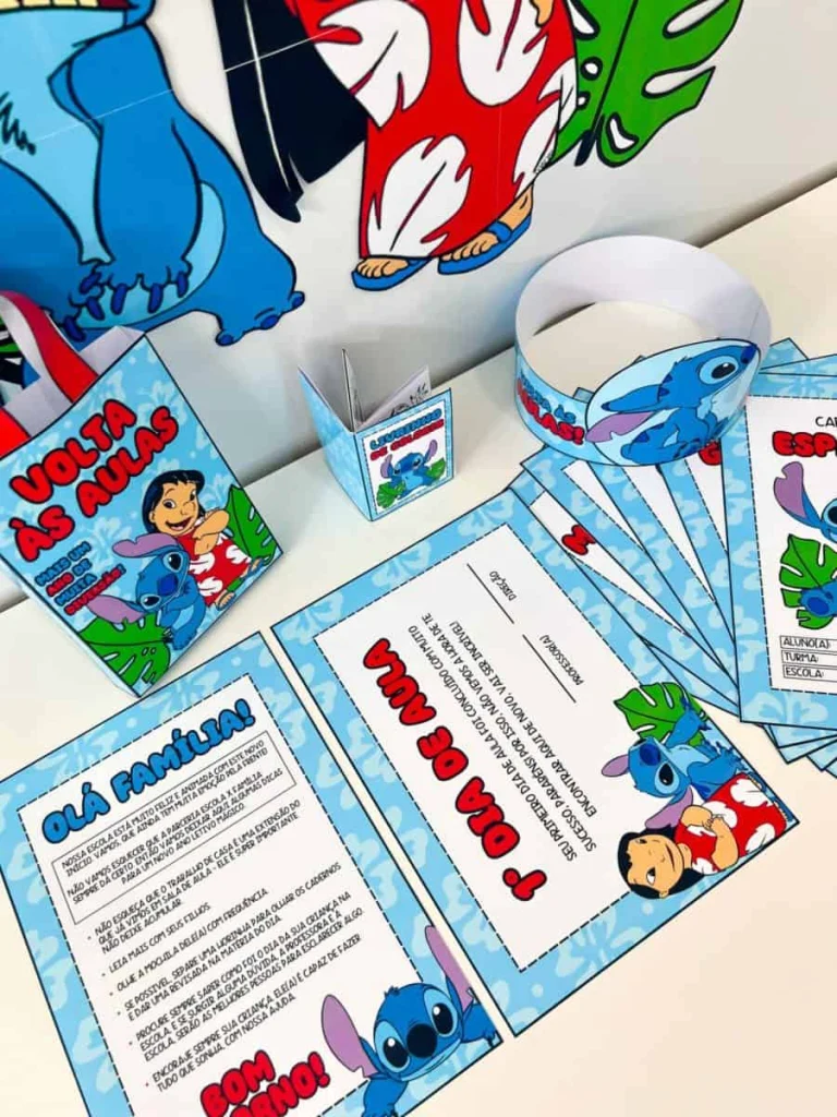 Kit Volta às Aulas Lilo e Stitch — foto 11