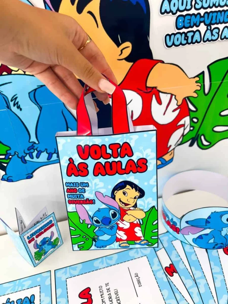 Kit Volta às Aulas Lilo e Stitch — foto 10