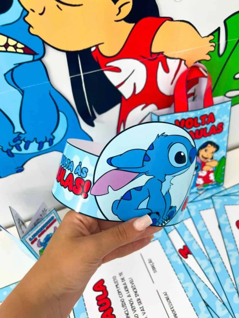 Kit Volta às Aulas Lilo e Stitch — foto 9