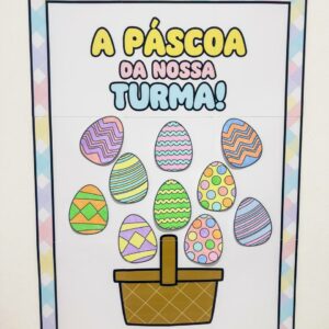 Cartaz A Páscoa da Nossa Turma