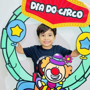 Decoração Bambolê - Dia do Circo
