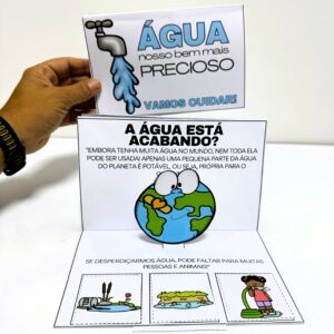 Livro Pop-Up: Água