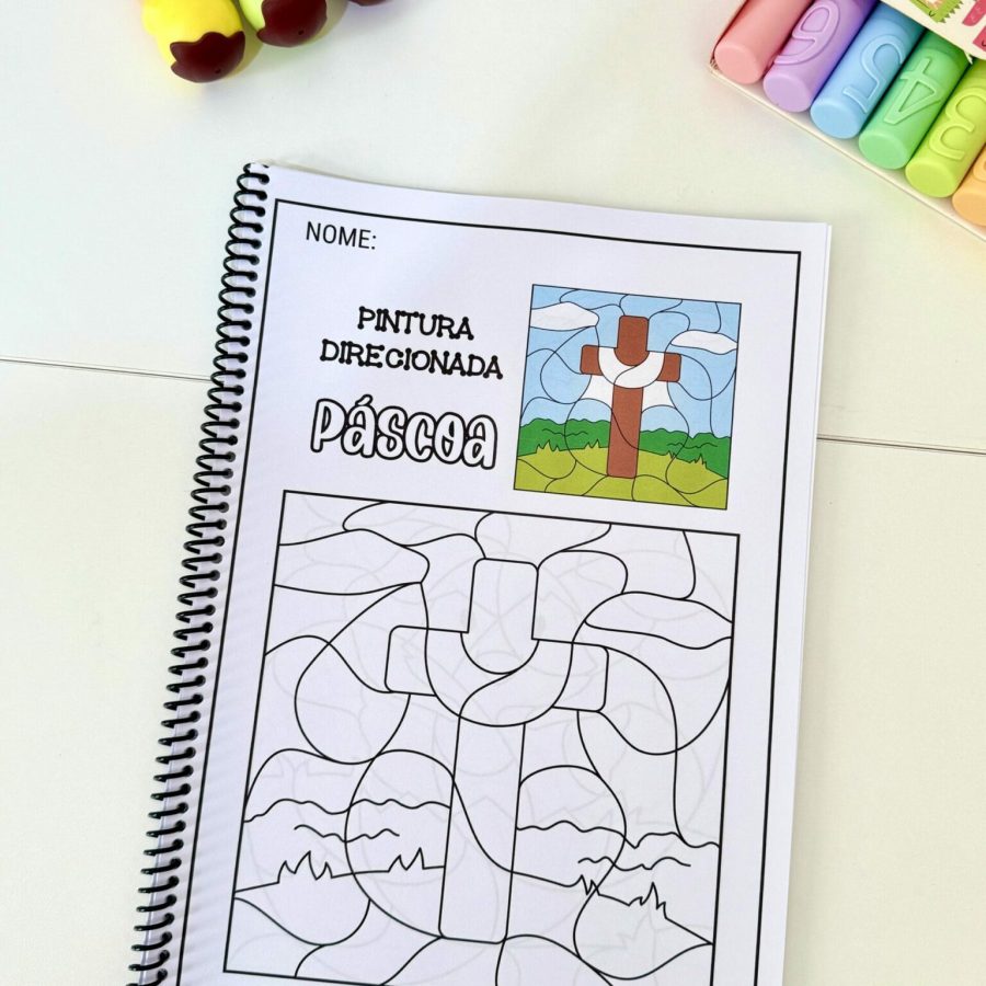 Apostila - Pintura Direcionada Páscoa - Páscoa - Pedagogia de Ideias Apostila - Pintura Direcionada Páscoa - Páscoa