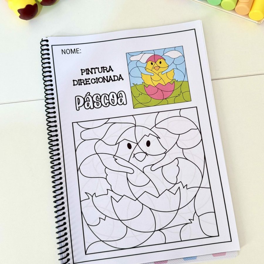 Apostila - Pintura Direcionada Páscoa - Páscoa - Pedagogia de Ideias Apostila - Pintura Direcionada Páscoa - Páscoa