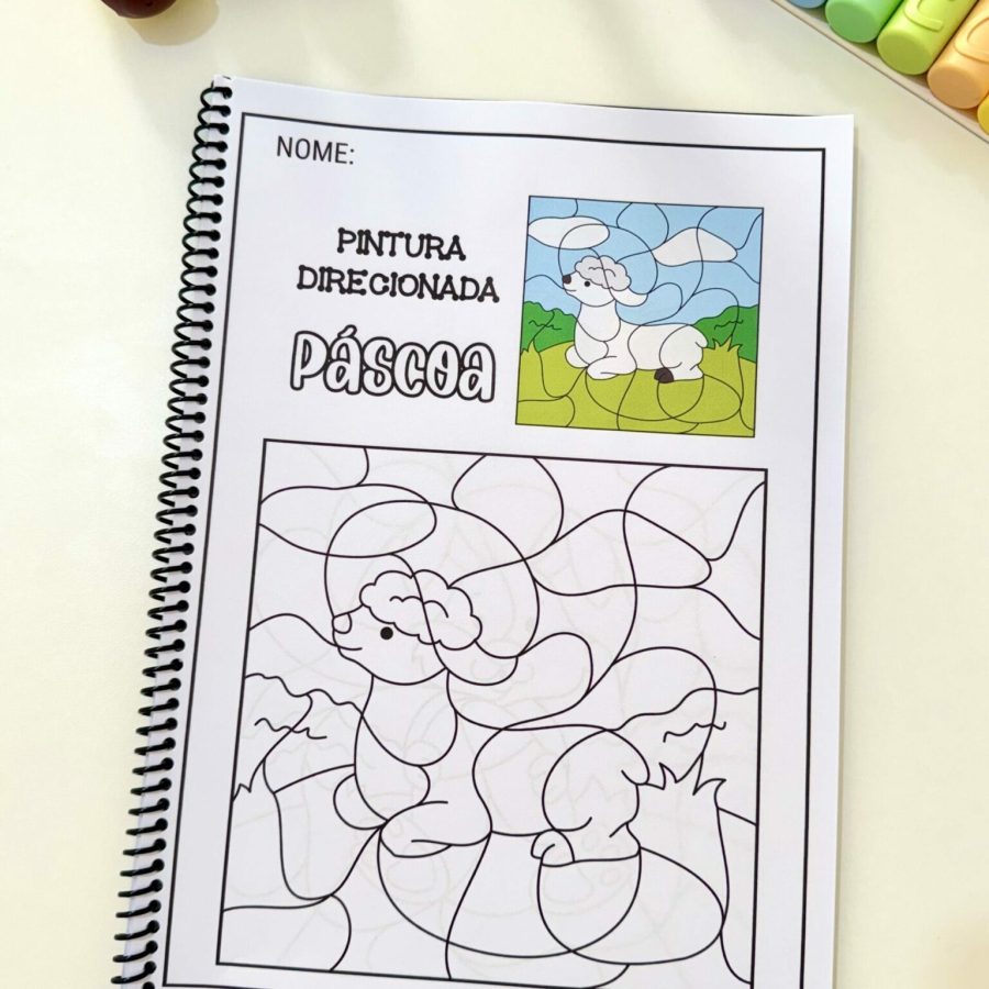 Apostila - Pintura Direcionada Páscoa - Páscoa - Pedagogia de Ideias Apostila - Pintura Direcionada Páscoa - Páscoa