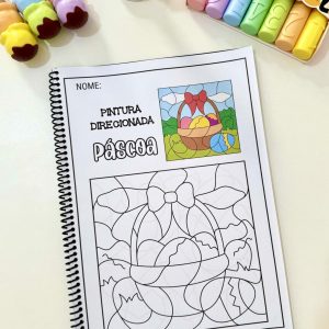 Apostila - Pintura Direcionada Páscoa - Páscoa - Pedagogia de Ideias Apostila - Pintura Direcionada Páscoa - Páscoa