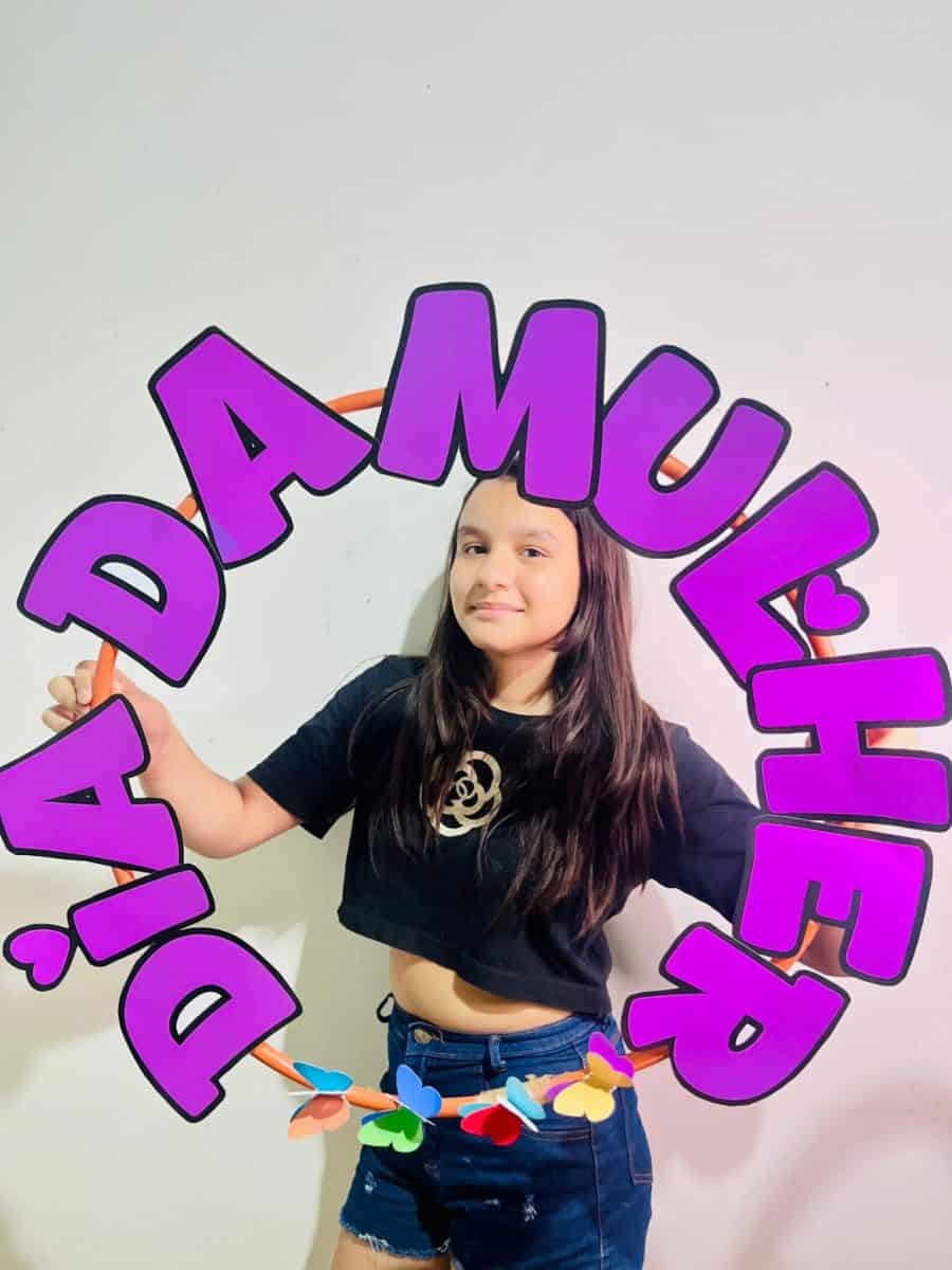 Bambolê e Lembrancinhas - Dia da Mulher - Dia Internacional da Mulher