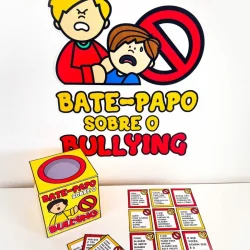 Jogo educativo para conscientizar sobre bullying e respeito.