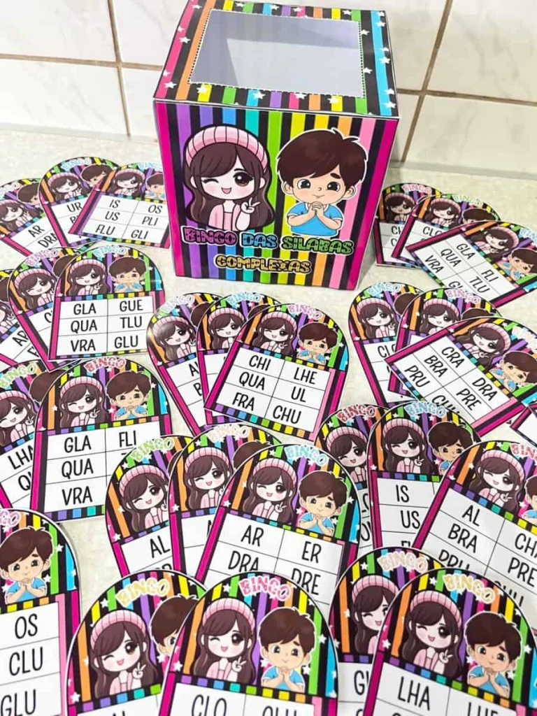 Bingo das Sílabas Complexas — foto 3