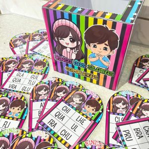 Bingo - Sílabas Complexas - Alfabetização