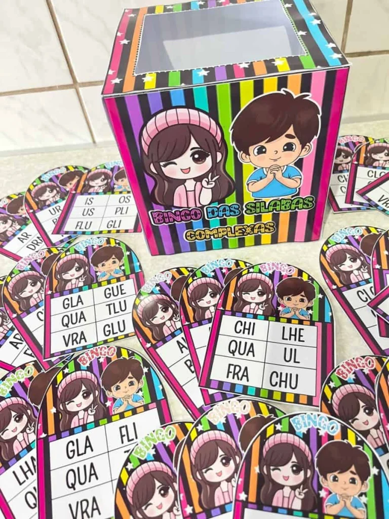 Bingo das Sílabas Complexas — foto 6
