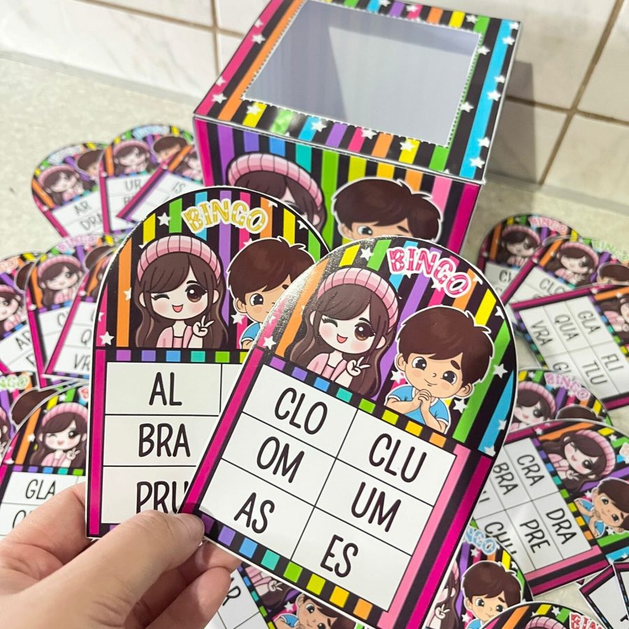 Bingo - Sílabas Complexas - Alfabetização