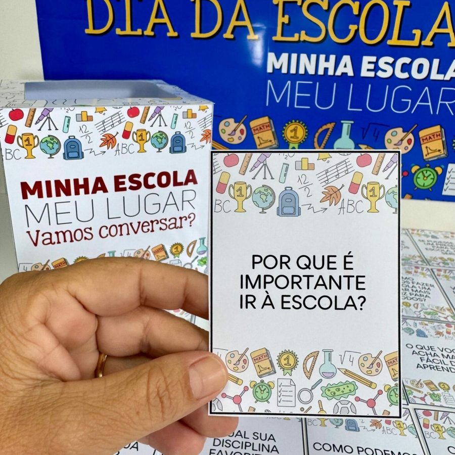 Caixa de Perguntas - Dia da Escola - Dia da Escola - Pedagogia de Ideias Caixa de Perguntas - Dia da Escola - Dia da Escola