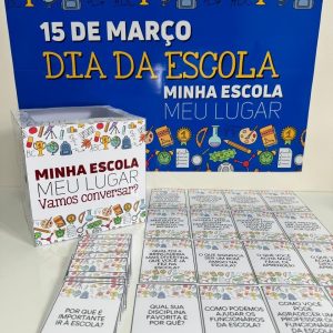 Caixa de Perguntas - Dia da Escola - Dia da Escola - Pedagogia de Ideias Caixa de Perguntas - Dia da Escola - Dia da Escola