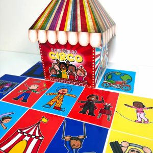 Caixa – O Que Tem No Circo (desenhos) - Dia do Circo
