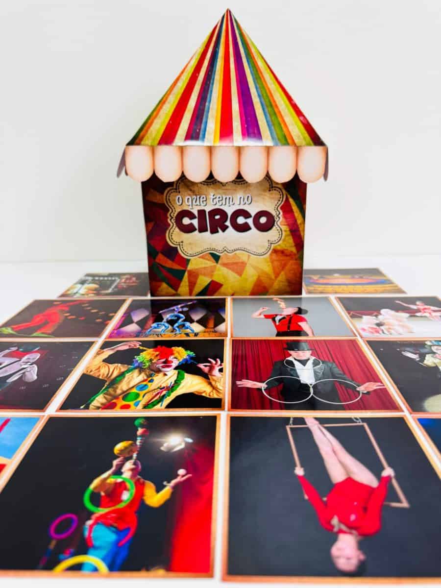 Caixa – O Que Tem No Circo (imagens) • Pedagogia de Ideias