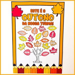 Cartaz Outono da Nossa Turma