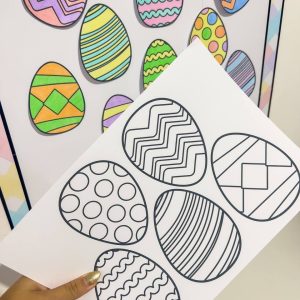 Cartaz A Páscoa da Nossa Turma - Páscoa