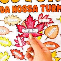 Cartaz Outono da Nossa Turma - Outono