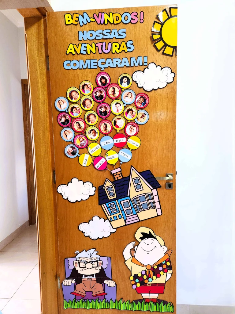 Decoração de Porta Up Bem-Vindos — foto 3