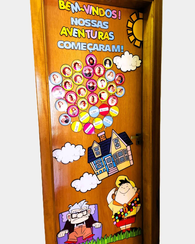 Decoração de Porta Up Bem-Vindos — foto 2