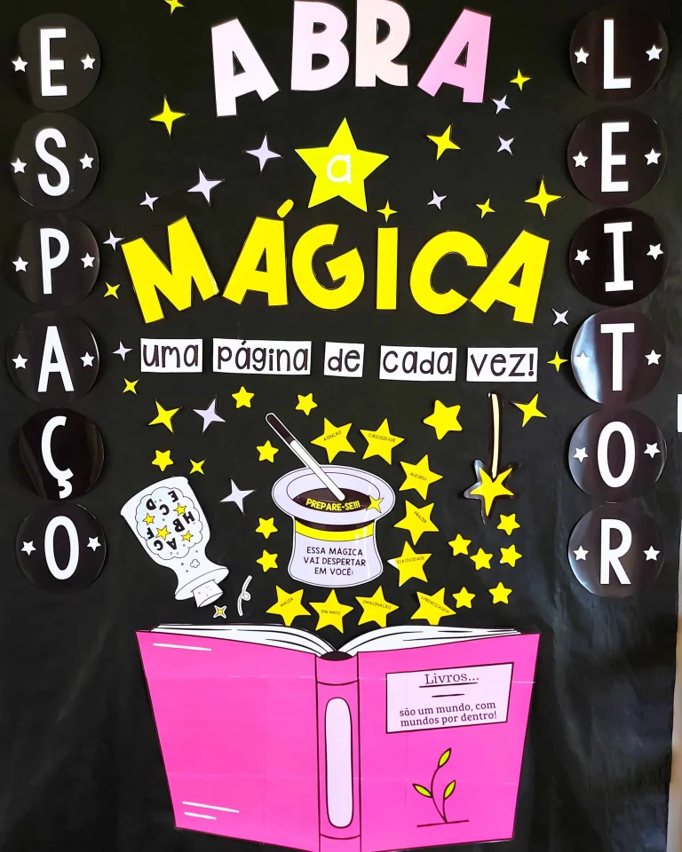 Decoração Espaço Leitor com Elementos Mágicos — foto 4