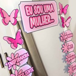 Espelho das Afirmações da Mulher - Dia Internacional da Mulher