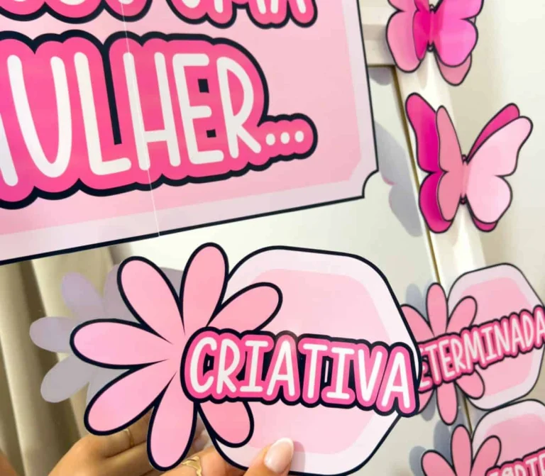 Espelho com 16 Afirmações Femininas — foto 6