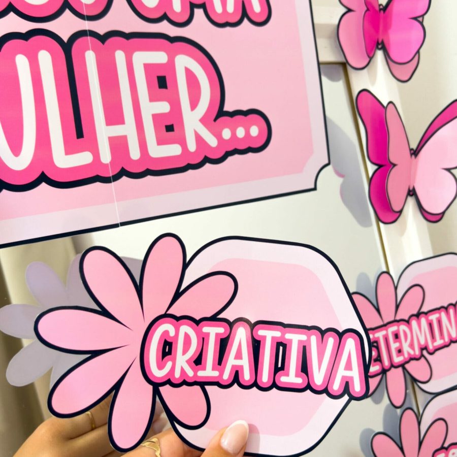 Espelho das Afirmações da Mulher - Dia Internacional da Mulher - Pedagogia de Ideias Espelho das Afirmações da Mulher - Dia Internacional da Mulher