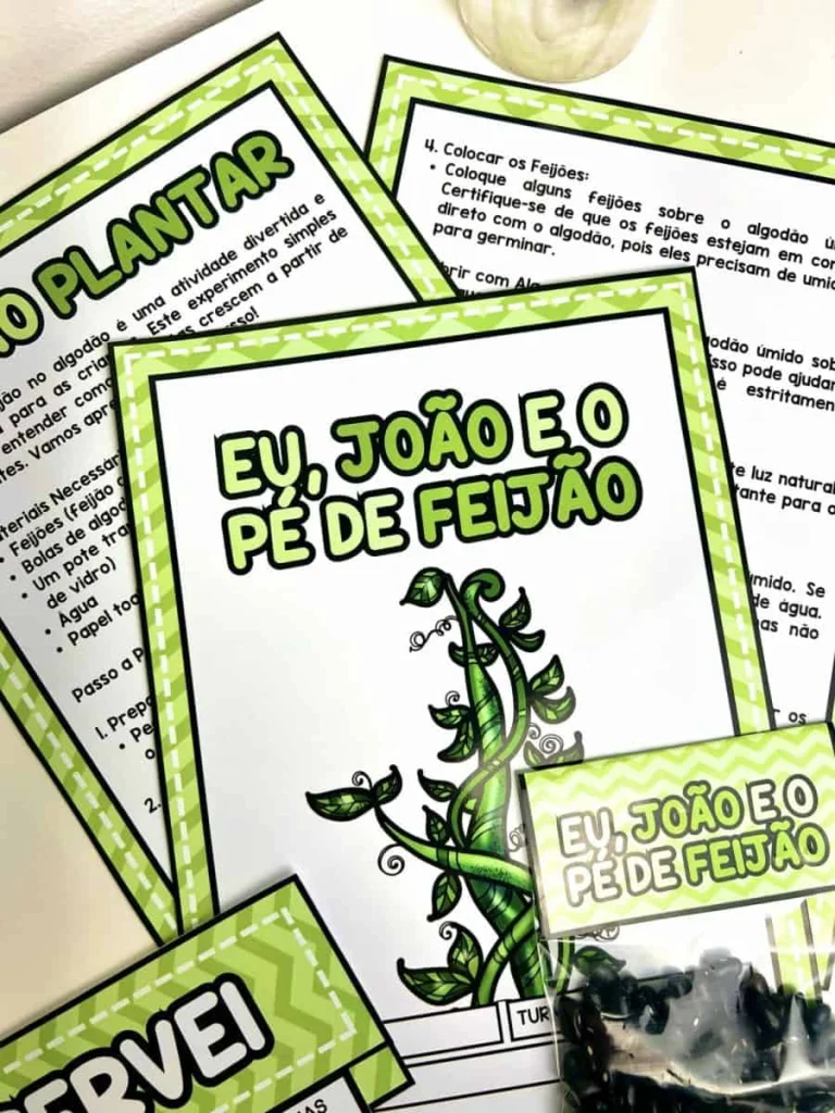 Sequência Didática João e o Pé de Feijão — foto 9