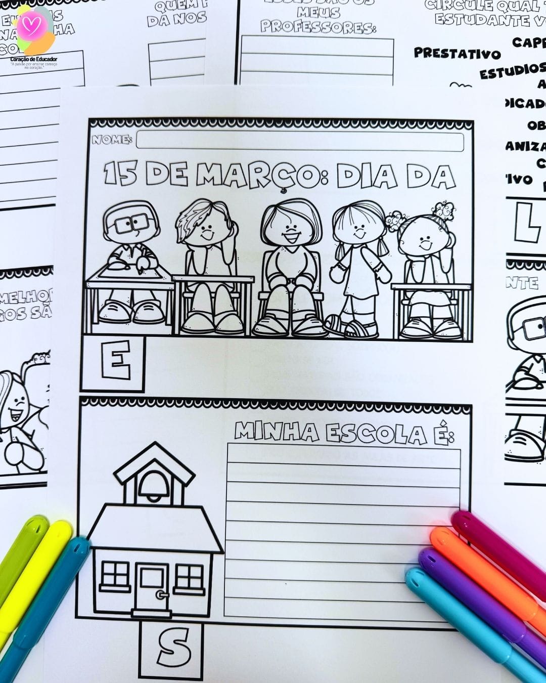 Flipbook Dia da Escola - Dia da Escola - Pedagogia de Ideias Flipbook Dia da Escola - Dia da Escola