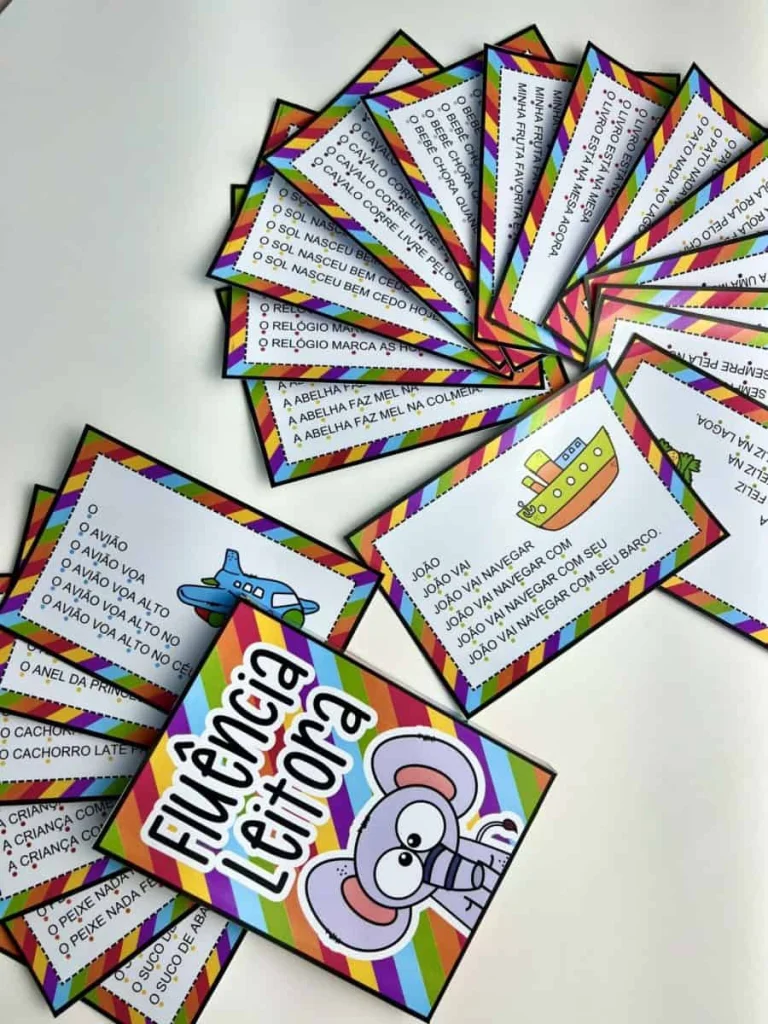 Cards de Fluência Leitora com 20 Desafios — foto 5