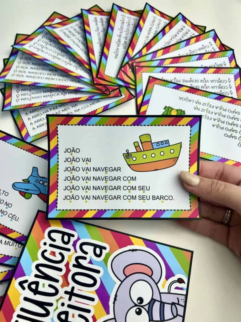 Cards de Fluência Leitora com 20 Desafios — foto 4
