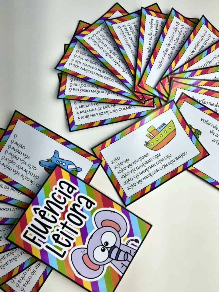 Cards de Fluência Leitora com 20 Desafios — foto 3